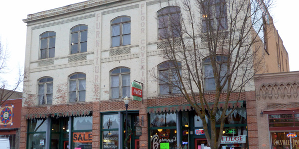 Colville Web Design and Marketing – The Rickey Block in downtown Colville.