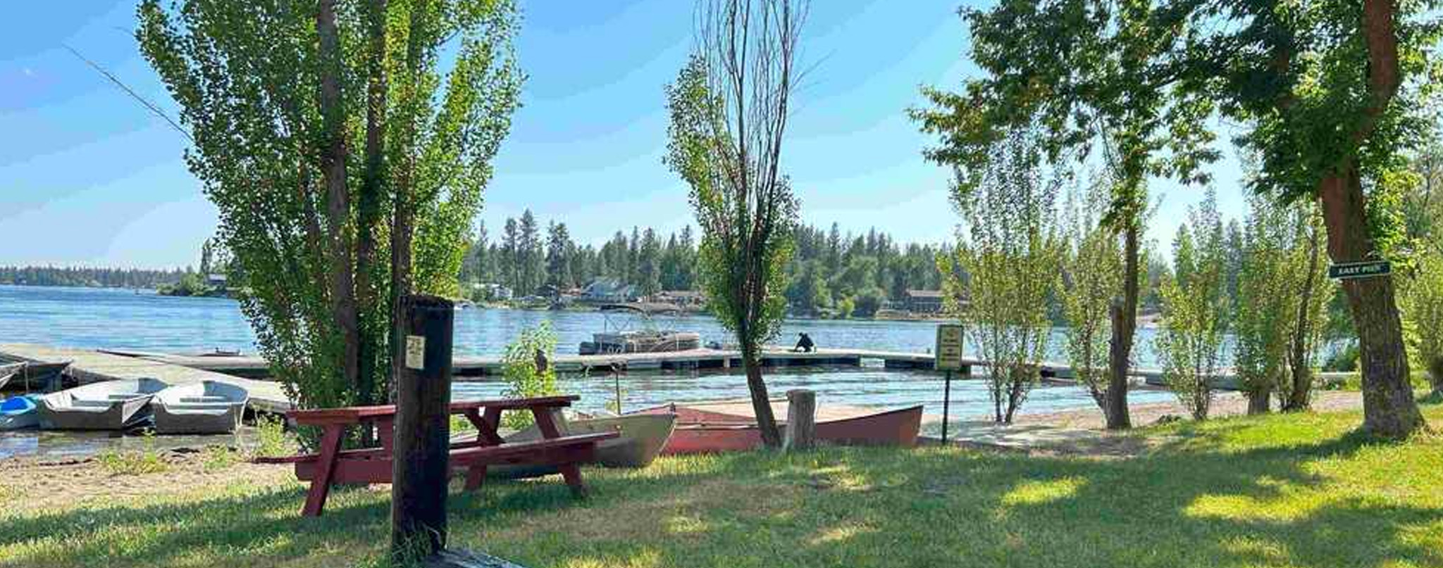 Medical Lake Web Design and Marketing: Ruby's Resort and RV offers a glimpse into the area’s recreational opportunities and natural beauty.