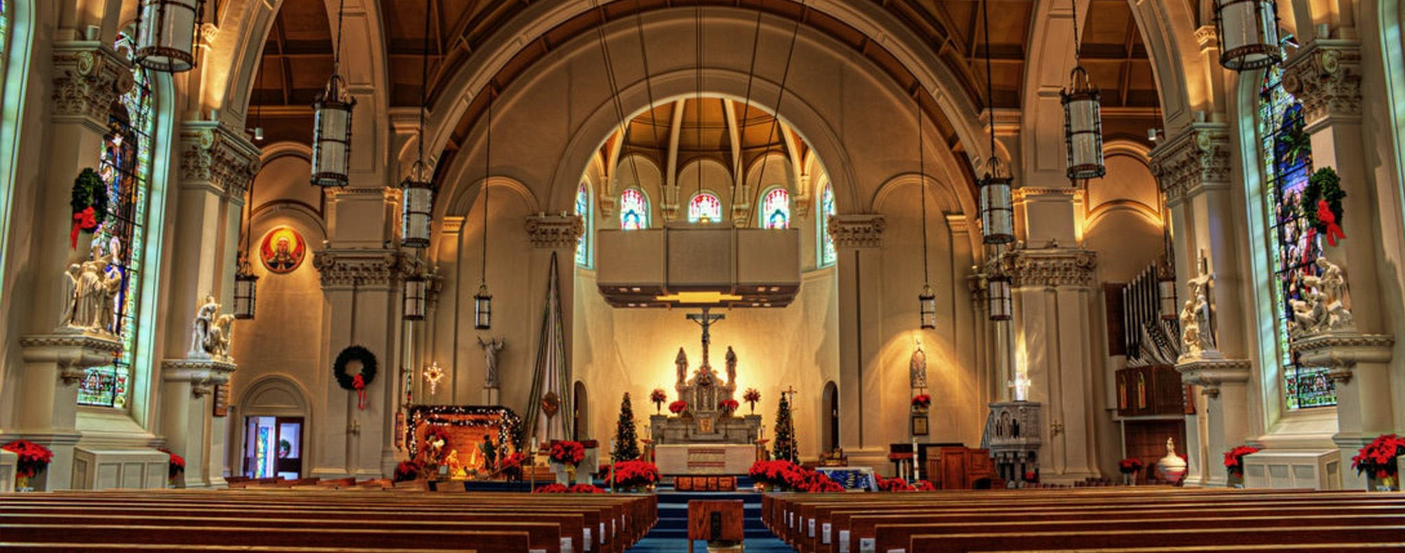 Cathedral of Our Lady of Lourdes in North Spokane, showcasing stunning architecture and history.