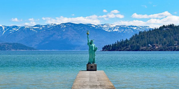 Sandpoint Web Design and Marketing integrating the serene beauty of Sandpoint City Beach into impactful SEO strategies.