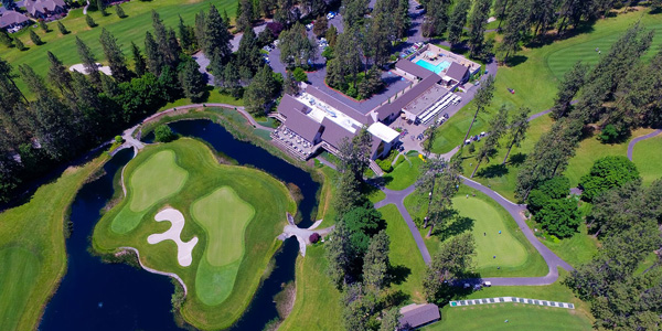 Manito Golf & Country Club in Spokane, representing sophistication and excellence, much like Sharibly’s web design, SEO, and social media marketing services in South Hill and Downtown Spokane.