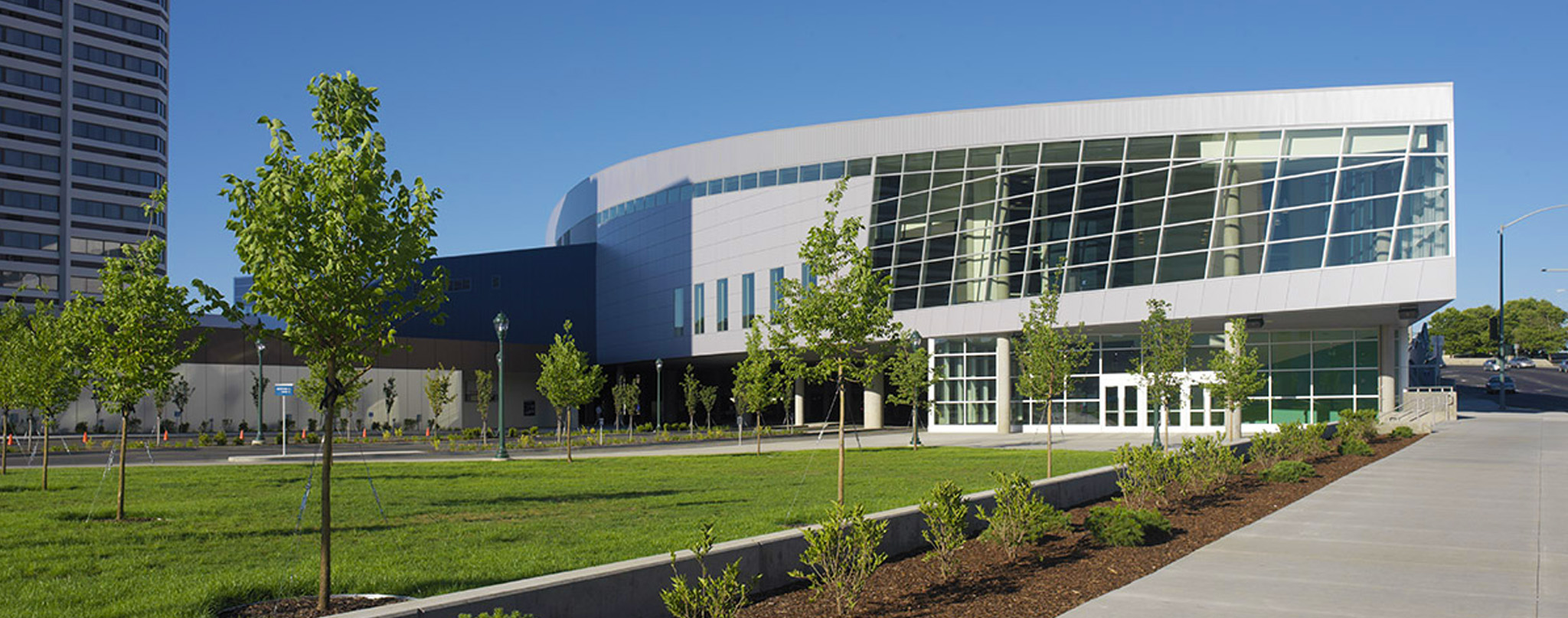 Spokane Convention Center, a hub for conferences and events, showcasing how Sharibly supports businesses in South Hill and Downtown Spokane with web design, SEO, and marketing.