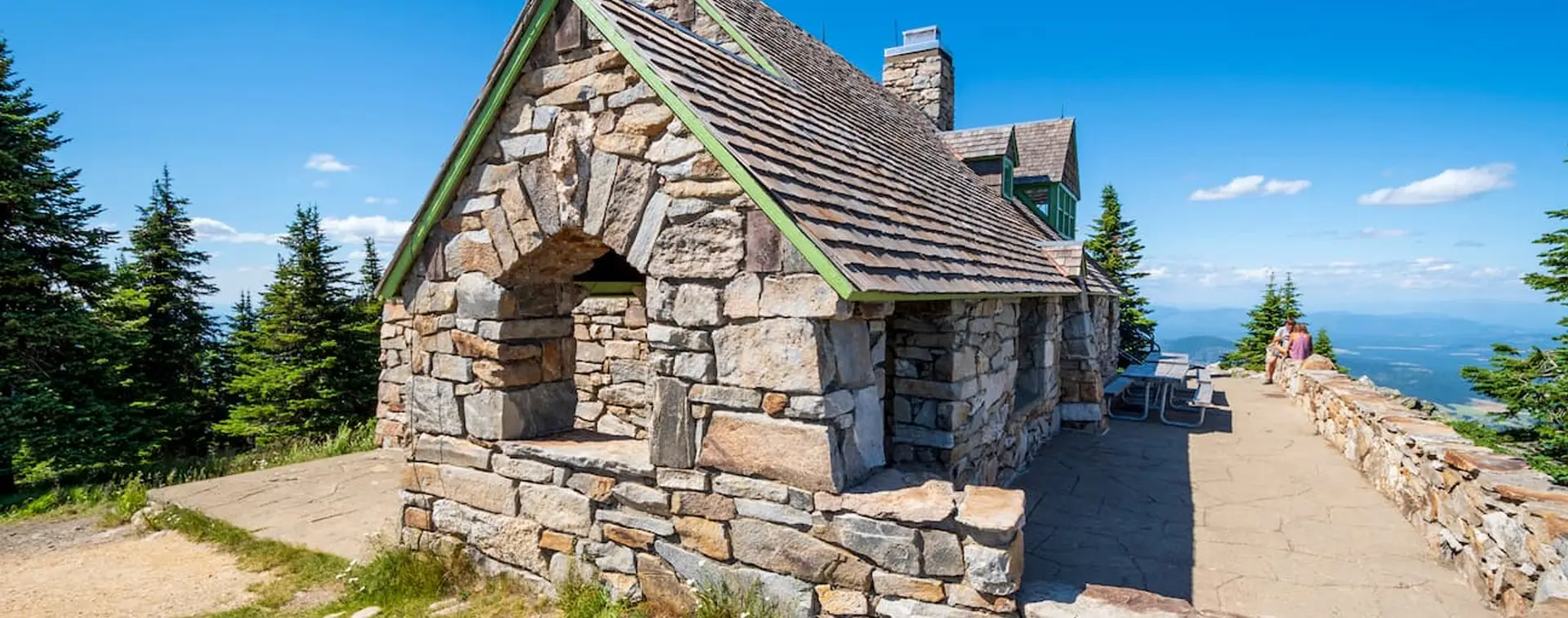 Washington Web Design and Marketing inspired by the iconic architecture of Mount Spokane’s Summit House.